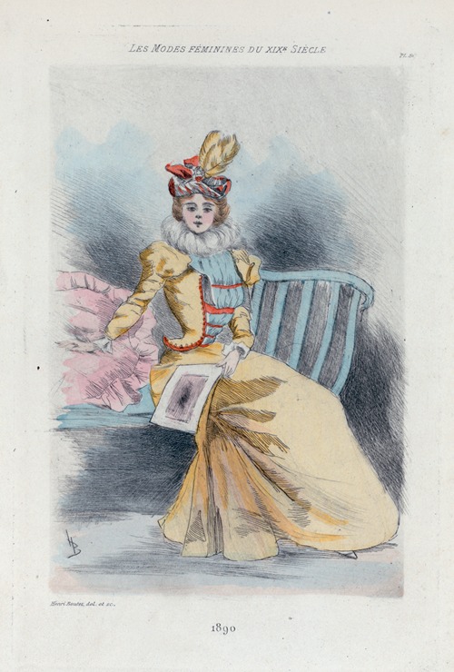 1890 [Women’s fashion in nineteenth-century Paris]