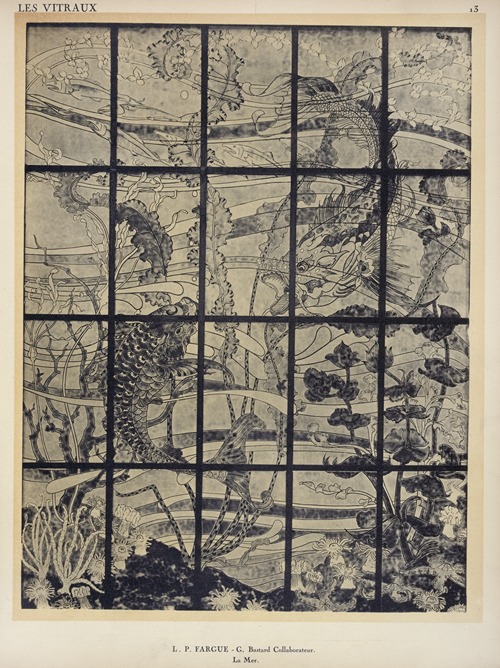 La mer, au Pavillon du Vitrail