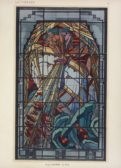 La pêche, au Pavillon du Vitrail