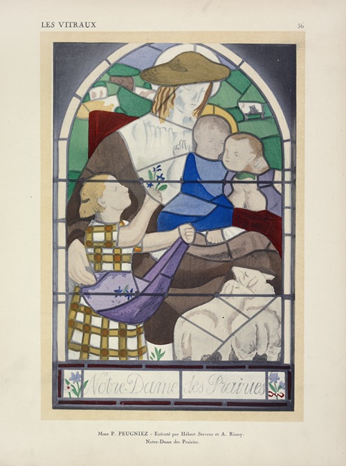 Notre-Dame des prairies, au Pavillon du Vitrail
