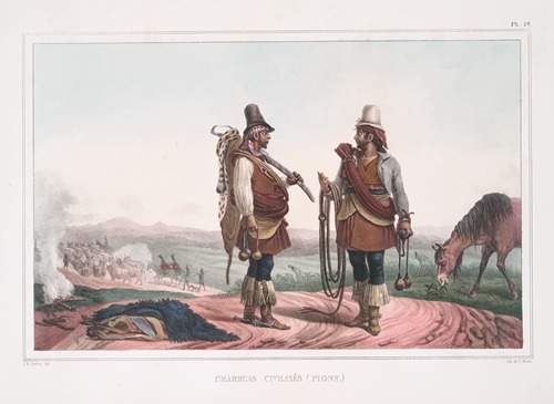 Charruas [Charrouas] civilisés (Pions)