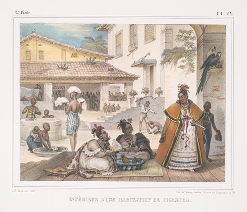 Intériuer d’une habitation de Ciganos