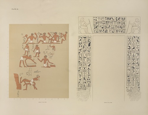 The scenes and inscriptions on the front wall of Sebeknekht’s tomb chamber