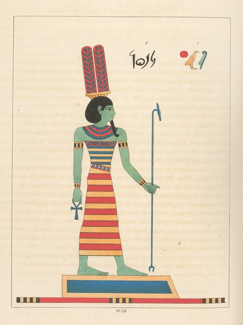 Djom, Djem, ou Gom, (Sem, Chôn, l’Hercule égyptien.)