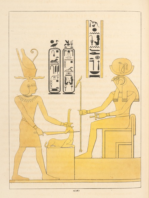 Le Cynocéphale, emblême de Pooh [Khonsu], le Dieu Lune.