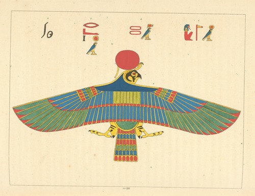 L’Épervier, emblême vivant de Phré [Ra] (Le Soleil).