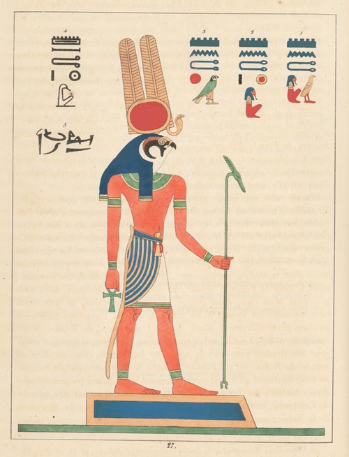 Mandou [Montu], Mandou-Ré, Mandou-Ri. (Mandoulis).