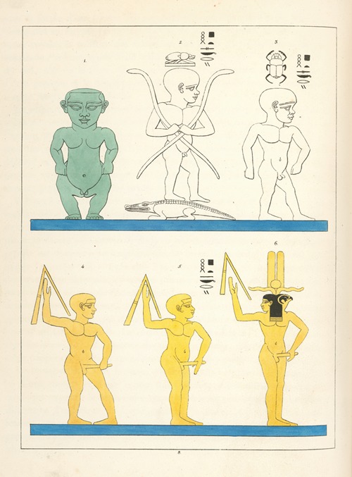 Phtah- Sokari [Ptah-Sokaris]. (Phtha enfant, Héphaistus, Harpoctare.)
