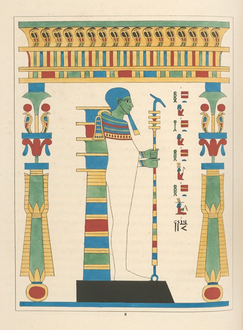 Phtha ou Ptha [Ptah] (Phtha, Héphaistus [Hephaistos], Vulcain [Vulcan].)