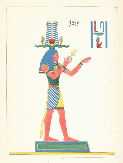 Sovk [Sobek], Petbe, Petenséte. (Suchus, Cronos, Saturne.)