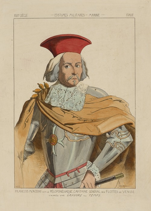 Francois Morosini dit le Péloponésiaque, capitaine général des flottes de Venise