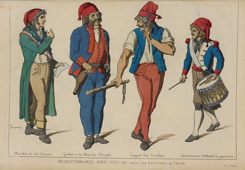 Revolutionnaires. Paris 1793-94. D’ap[rès] les estampes du temps
