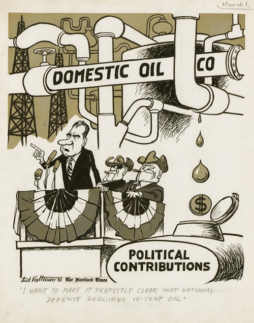 I want to make it perfectly clear that national defense requires 18-cent oil