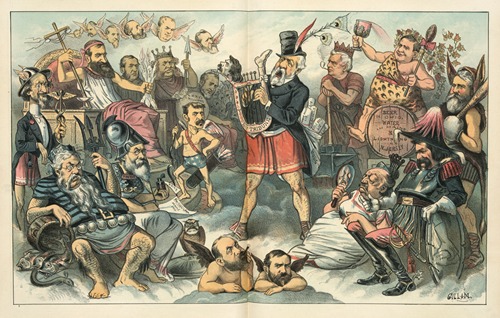 The olympus of corruption – ‘Apollo strikes the lyre and charms the gods’