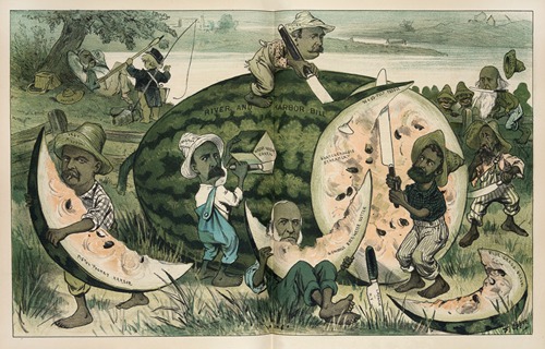 A free feast for the congressional colored boys – they are all after a slice