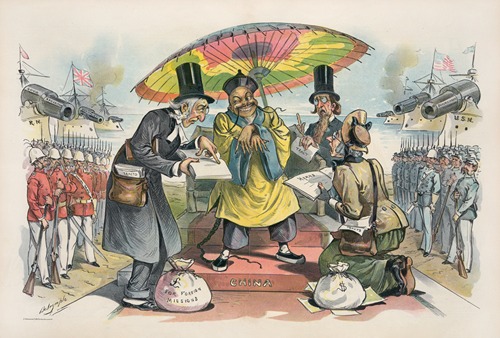 According to the ideas of our missionary maniacs, the Chinaman must be converted…