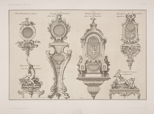 Petite pendule de cabinet; grande pendule à secondes; pendule propre pour une chambre