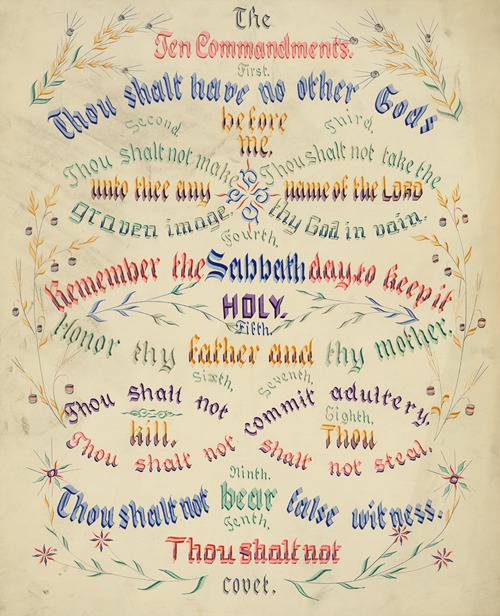 The Ten Commandments
