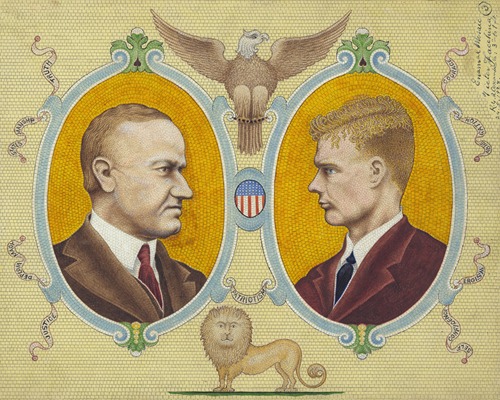 Calvin Coolidge and Charles Lindbergh