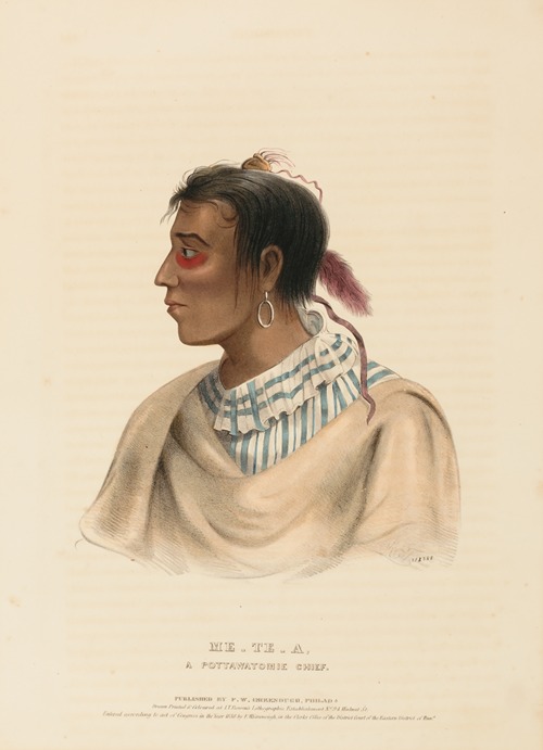 Me-Te‑A, A Pottawatomie Chief