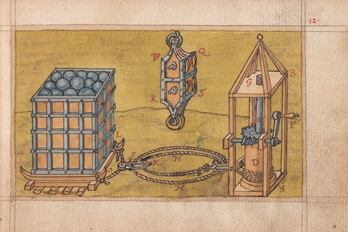 Inventions of military machines and other devices Pl.11