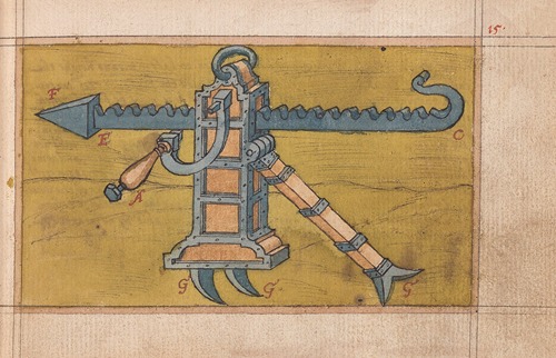 Inventions of military machines and other devices Pl.14