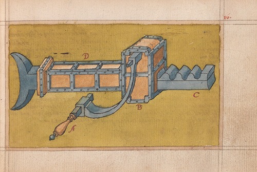 Inventions of military machines and other devices Pl.15