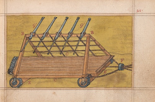 Inventions of military machines and other devices Pl.20