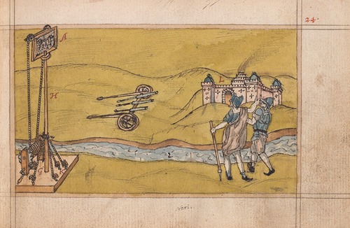 Inventions of military machines and other devices Pl.23