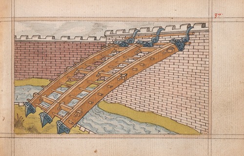 Inventions of military machines and other devices Pl.36