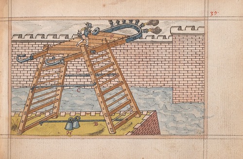 Inventions of military machines and other devices Pl.38