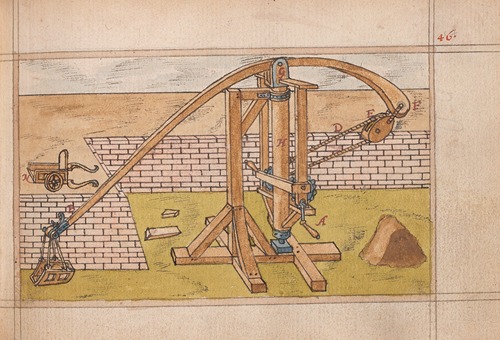 Inventions of military machines and other devices Pl.45