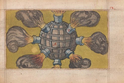 Inventions of military machines and other devices Pl.57