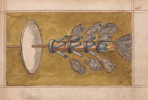 Inventions of military machines and other devices Pl.64