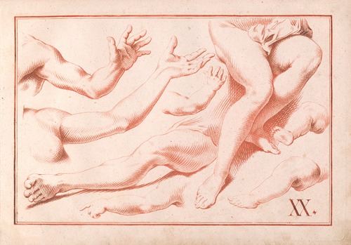 Zeichenbuch für Künstler und Liebhaber der freyen Handzeichnung Pl.20