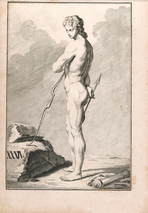 Zeichenbuch für Künstler und Liebhaber der freyen Handzeichnung Pl.34