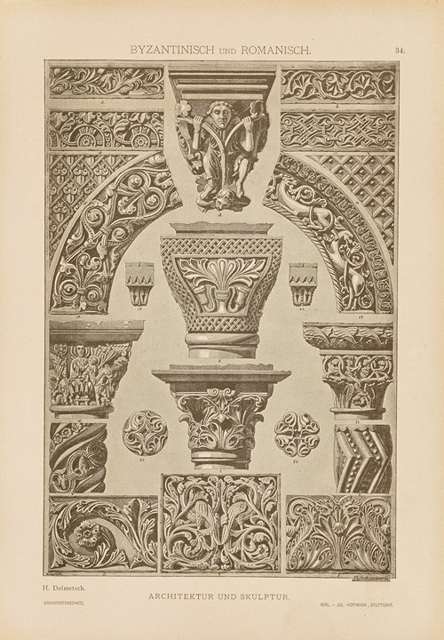 Byzantinisch und Romanisch – Architektur und Skulptur