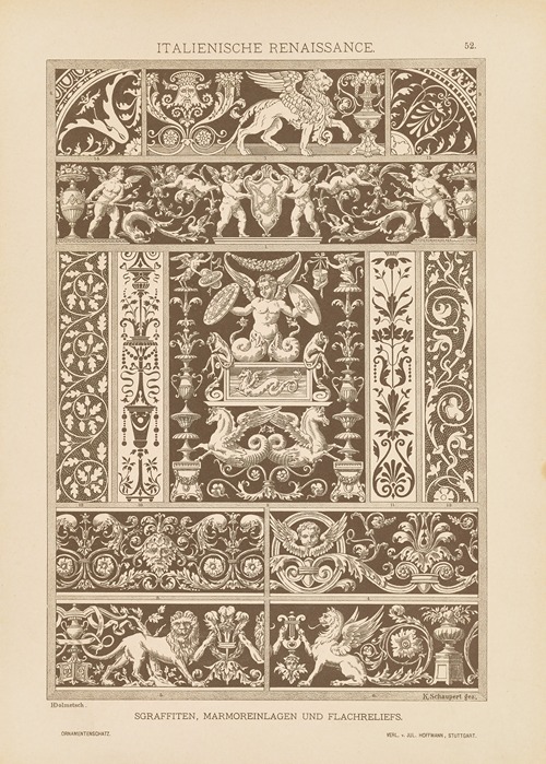 Italienische Renaissance – Sgraffiten, Marmoreinlagen und Flachreliefs