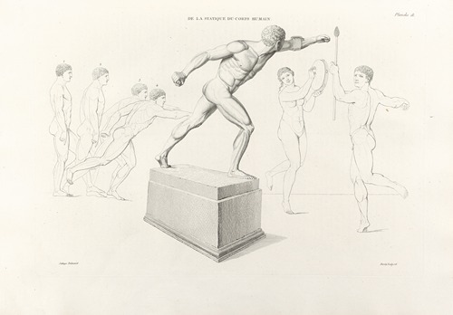 Anatomie du gladiateur combattant Pl.19