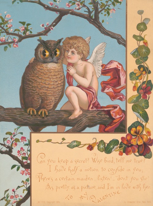 Can you keep a secret; Wise bird, tell me true;