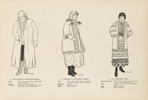 National costumes of the Slavic peoples Pl.04