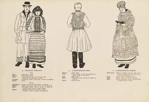 National costumes of the Slavic peoples Pl.13