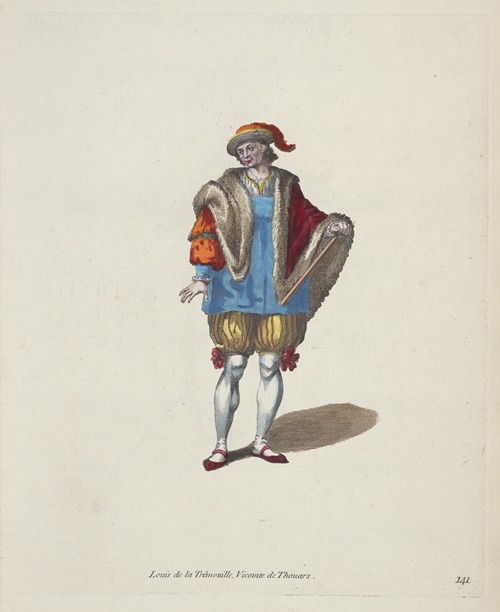Lewis De la Trimoville, viscount of Thouars. Louis De la Trémouille, vicomte de Thouars.