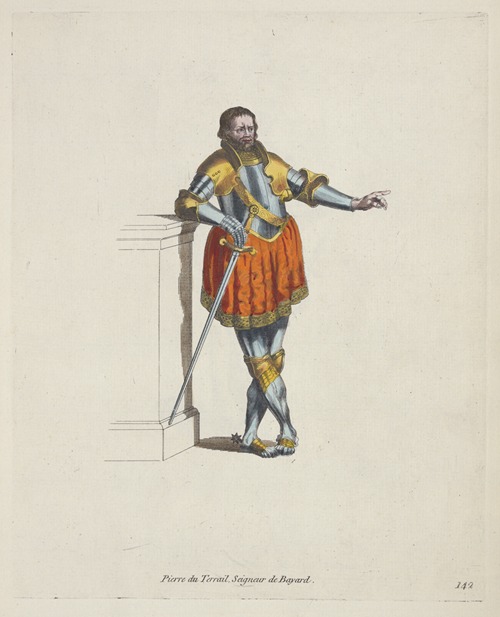 Peter Terrail, seigneur de Bayard. Pierre du Terrail, seigneur de Bayard.