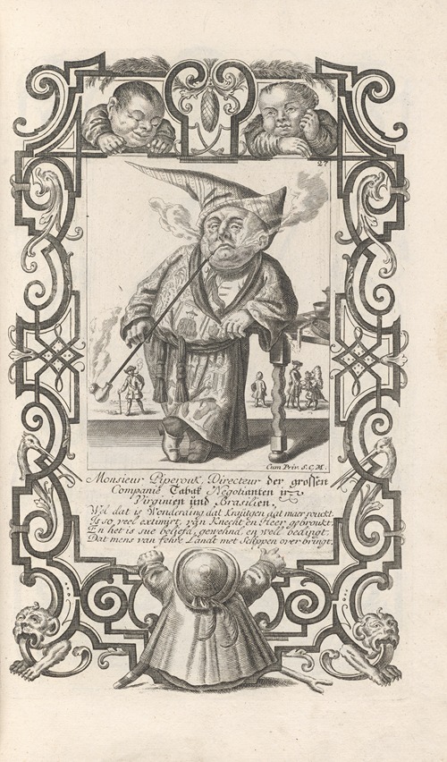 Monsieur Piperoux, Directeur der grossen Companie Tabak Negotiaten in Virginien und Brasilien, Pl. 27