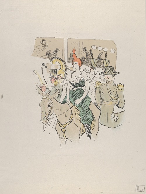 Entrée de Cha-u-Kao, from Le Rire, No. 67, 15 February 1896