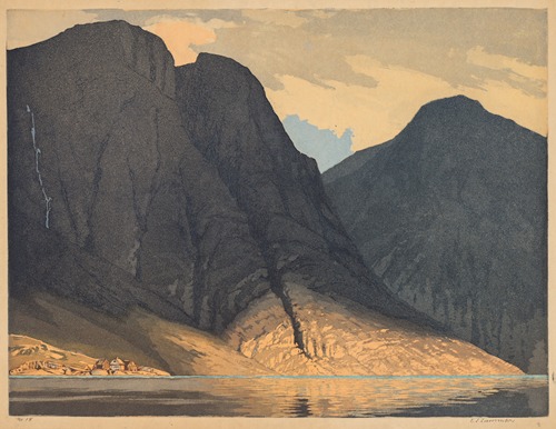 Mountain View with Water