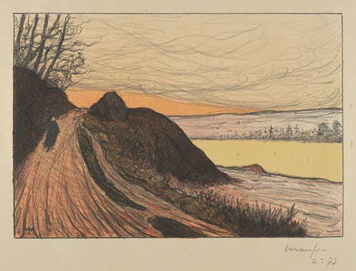The Road from Gaud (La Route de Gaud), from ‘L’Estampe Originale’