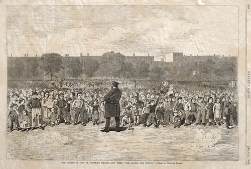 The Fourth of July in Tompkins Square, New York – ‘The Sogers Are Coming’