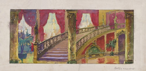 Vaudeville: Grand Staircase of Mansion